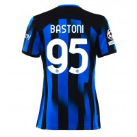 Inter Milan Alessandro Bastoni #95 Domaci Dres za Ženska 2023-24 Kratak Rukav